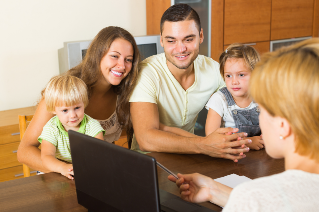 Estate planning consultation with attorney and couple in Gambrills MD